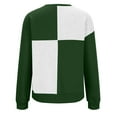 thumbnail image 3 of Oplxuo Womens Colorblock Sweatshirt Casual Long Sleeve Pullover Tops Loose Crewneck Fall Going Out T Shirts, 3 of 7