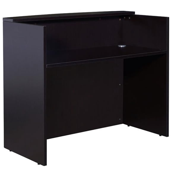 Receiption Desk, 48 W x 26 D x 41.5 H in. - Mocha