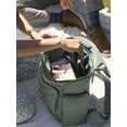 thumbnail image 6 of Modern Moments by Gerber Diaper Bag with Changing Station & Insulated Pocket, Green, 6 of 17
