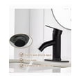 thumbnail image 3 of Lavabo Grifo Baño Llave Monomando Fregadero Inoxidable Acabado Mate Color Negro, 3 of 5