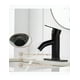 thumbnail image 3 of Lavabo Grifo Baño Llave Monomando Fregadero Inoxidable Acabado Mate Color Negro, 3 of 5