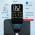 thumbnail image 6 of Checkme Smart Scale F4 Pro with Digital Display, Fat Loss Monitor, and Type-C Cable, Black, 6 of 7