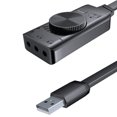 thumbnail image 1 of Youkk 7.1 Channel USB Sound Card Computer Laptop External Audio Adapter Card with 3.5mm Headphone Ports, 1 of 6
