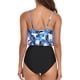 thumbnail image 4 of Trajes de baño para mujer, kit de trajes de baño divididos para mujer, kit de trajes de baño de verano, traje de baño con volantes, diseño revolucionario, 4 of 6