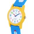 thumbnail image 1 of Reloj Infantil Para Niño Q & Q Cohete Análogo Vr99j003y Color de la correa Azul Color del bisel Amarillo Color del fondo Blanco, 1 of 5