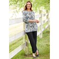 thumbnail image 2 of Catherines Women's Plus Size Suprema Boatneck Tunic Top, 2 of 4