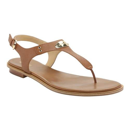 michael michael kors mk plate flat thong sandals
