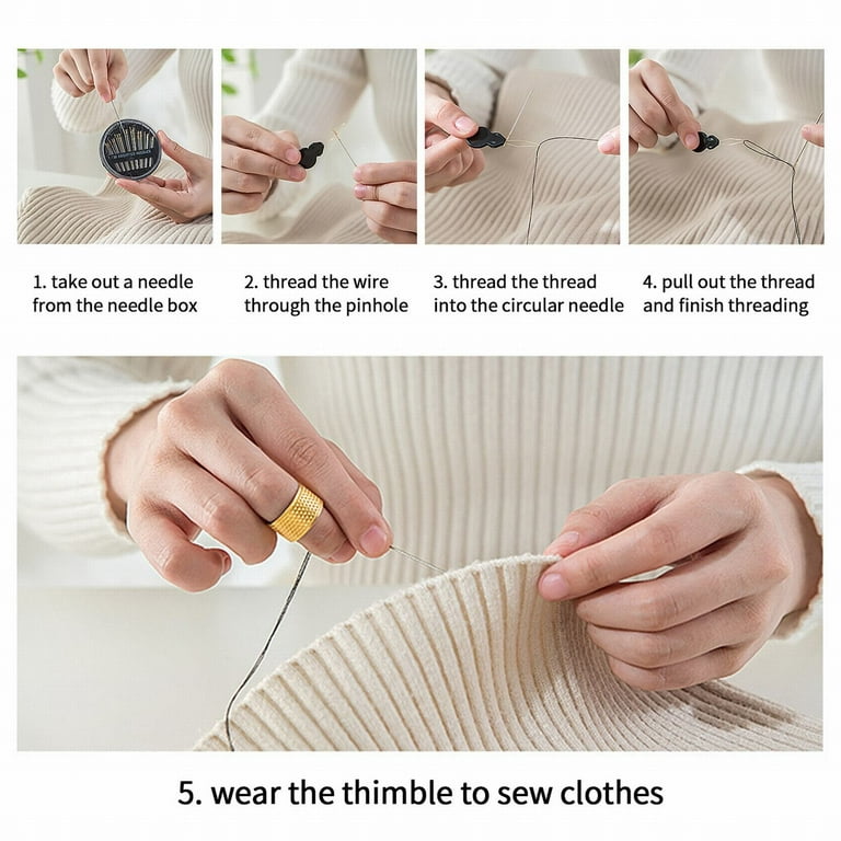 Pianpianzi Adult Craft Kits for Women Beginner Knitting Kits for Adults  Mini Kits for Travel Bulk Sewing Box Set Organizer Sewing Kits For  Stitching