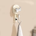 thumbnail image 1 of Vacuum Suction Cup Hook For Bathroom Bathroom Kitchen Household Use With No Traces And Strong Suction Hook Bathroom Towel Hook Kitchen Cloth Hook Hat Hook, 1 of 6