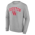 thumbnail image 2 of Men's Gray Houston Cougars Campus Sweatshirt, 2 of 3