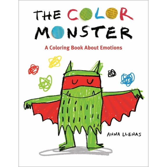 The Color Monster: a Coloring Book about Emotions, 48 pages (Paperback)