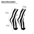 thumbnail image 2 of Honeii Zebra Print Children's Colorful Socks,Unisex Kids and Toddlers' Cushioned Sock,Kids Athletic Crew Socks,for Everyday Wear and Sports, 2 of 5