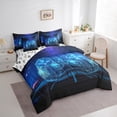 thumbnail image 3 of Homewish Video Game 7-Piece Twin Bedding Set - Stripes Game Controller, 3 of 8