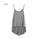 thumbnail image 1 of Conjunto de pijamas de 2 piezas para mujer, chaleco sexy, pantalones cortos, ropa de dormir, ropa de dormir, gris, XXXL Methold AP001253-15, 1 of 7