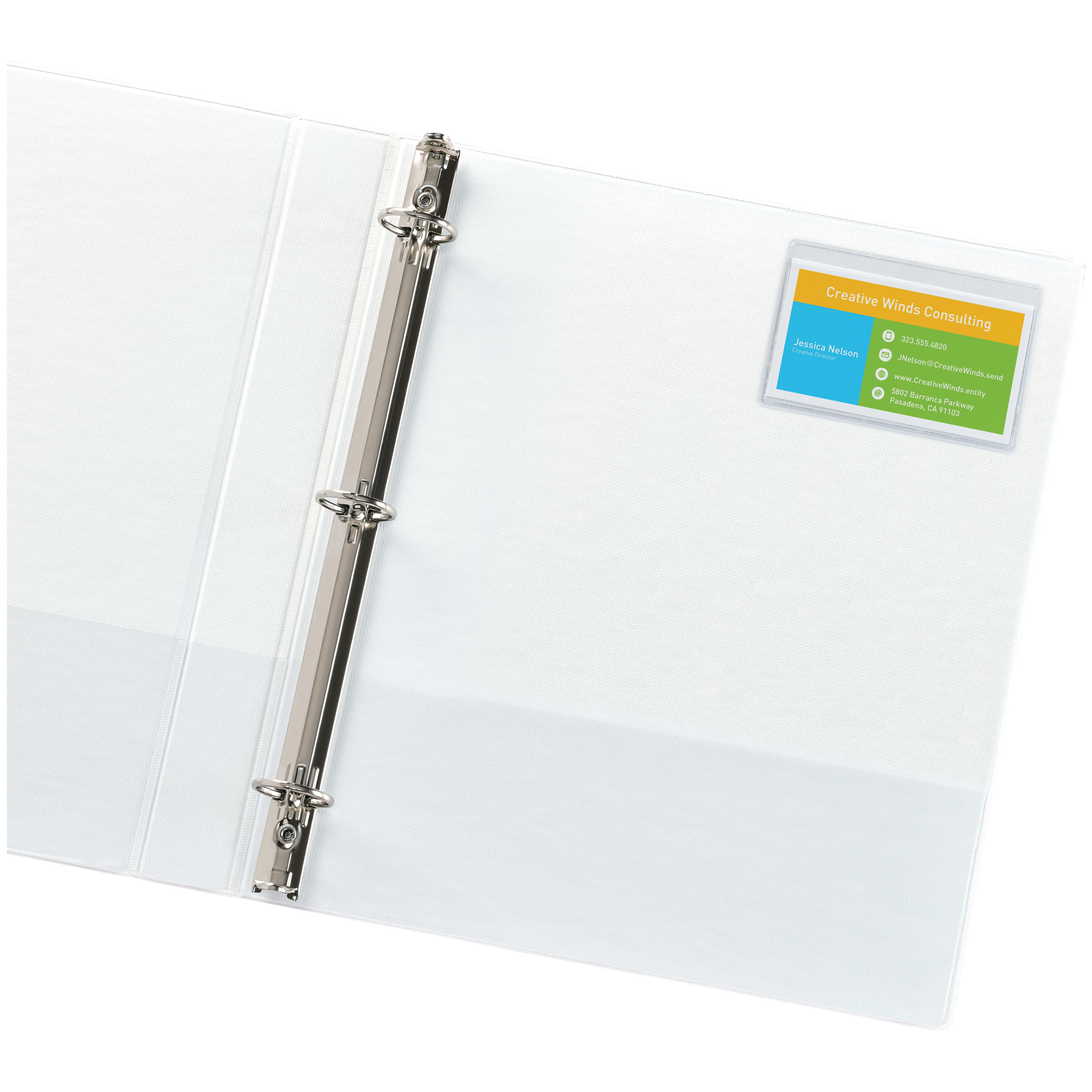  StoreSMART® - Photo/Postcard Page for 3-Ring Binders -  Archival-Safe Plastic - Three 4 x 6 Pocket - Holds six Photos/Postcards -  25 Pack - LC46-25 : Sheet Protectors : Office Products