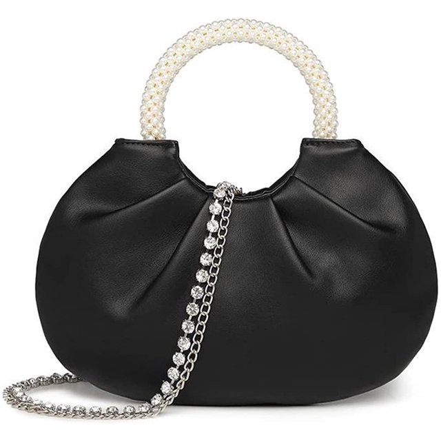 LinYooLi Sac à Bandoulière pour Femmes Sac à Main en Forme de Nuage avec Bretelles Réglables Sac à Bandoulière pour Soirée