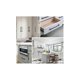 thumbnail image 4 of 128mm Kitchen Handles, 10 Pcs Black Kitchen Cabinet Handles for Door, Drawer, Cabinet (With Screws), 4 of 5