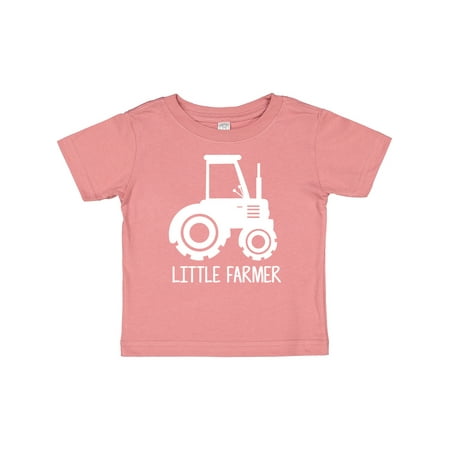 

Inktastic Little Farmer with Tractor Gift Baby Boy or Baby Girl T-Shirt