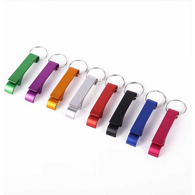16PCS Mini Key Ring Bottle Openers Aluminum Alloy bottle openers