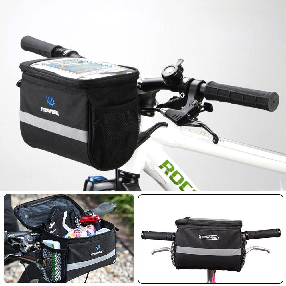 Bicycle Basket Cycling Front Storage Bag Waterproof Bike Accessories Kids Bike