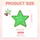 thumbnail image 2 of Parches de Lentejuelas en Forma de Estrella Uxcell, 2.6"x2.6" Parches de Lentejuelas Bordados, 6 Paquete Verde Fruta, 2 of 6