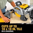 thumbnail image 4 of DEWALT Wet Tile Saw with Stand, 10-Inch, Corded (D24000S) Wet tile saw w/stand, 4 of 12