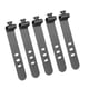 thumbnail image 3 of 5x gestión de cables organizador de cables reutilizable sujeción de cables bridas de silicona envoltura para cables de computadora cables eléctricos Negro, 3 of 9