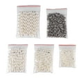 thumbnail image 1 of Mix Size Pearl Rivet Studs, 6/8/10mm Round Pearl Beads Rivets Studs For Crafts Jeans Bags Shoes Clothes Decoration, 1 of 8