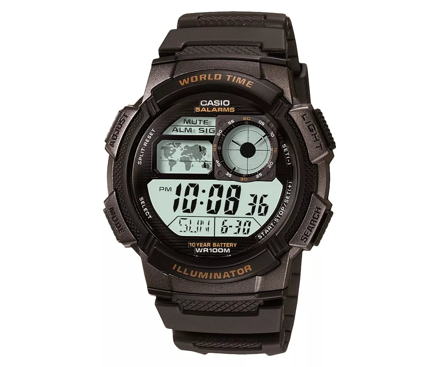 Casio Men's Sport Watch, Provides a Fun and Easy Way to Keep Track of