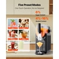 thumbnail image 3 of Slushie Machine, 2.6L/88oz No Ice Needed Slushy Machine for Home, Frozen Drink Maker with 5 Preset Programs, Margarita Machine with Self-Cleaning, Frozen Margaritas, Frappés, Milkshake & More, 3 of 6