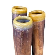 Hand-fired Modern Didgeridoo - Beeswax Mouthpiece - Easy Player! - Key of D