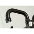 thumbnail image 3 of Kingston Brass KS112ORB Kingston Two-Handle 2-Hole Wall Mount Bar Faucet in Oil Rubbed Bronze, 3 of 8