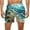 Multicolor, variant on Qulqfy Swimming Trunks for Men 7 Inch Inseam Big & Tall Hawaiian Print Quick Dry Board Shorts Drawstring Surf with Pockets Stretch Beach Shorts Mens Swimsuit L