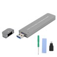 thumbnail image 2 of Caja de disco duro caja de disco duro USB31 Plug and Play de aleación de aluminio de disipación de calor rápida para computadora de escritorio ANGGREK Otros, 2 of 8