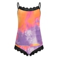 thumbnail image 4 of Black and Friday Deals 2023 Lindreshi Lingerie Sets for Women 2pc Set Women Sexy Lace Splicing Sling Print Sleepwear Suit Nightwear Sets, 4 of 5