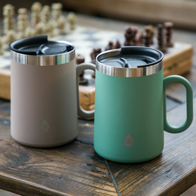 TAL 15 oz Insulated Stainless Steel Coffee Mug Sage
