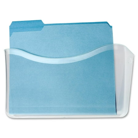 Rubbermaid, RUB65972ROS, Single Unbreakable Letter Wall Files, 1 Each, Clear