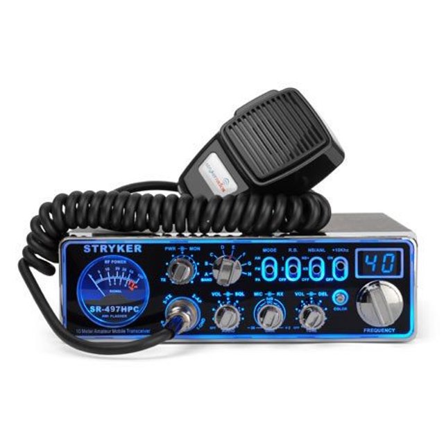 Radio Stryker SR-497HPC 10m 100W 12 Luces de Colores