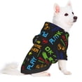 thumbnail image 2 of Balery Pixel Game Sudadera con Capucha para Perros Pequeños – Ropa para Mascotas, Disfraz para Perros y Gatos, Ideal para Fiestas y Cosplay-Large, 2 of 7