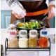 thumbnail image 1 of Mejor dispensador de especias de cristal con control por botón de 0,5 gramos para cocina, barbacoa y camping, 1 of 5