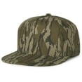 thumbnail image 5 of Mossy Oak Original Bottomland Camo Hat – High Profile Flat Bill Snapback, Structured Hunting Cap, One Size, 5 of 7