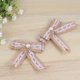 thumbnail image 3 of KAKOWELY 8 piezas de yute con forma de lazo, decoración hecha a mano, hermosos accesorios de ropa, flores para bodas, fiestas, manualidades DIY., 3 of 4