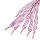 thumbnail image 3 of 3 Pares De Cordones Para Zapatillas Doble Capa Punto Hueca Plana Fucsia Blanco 100 cm/39.5, 3 of 4