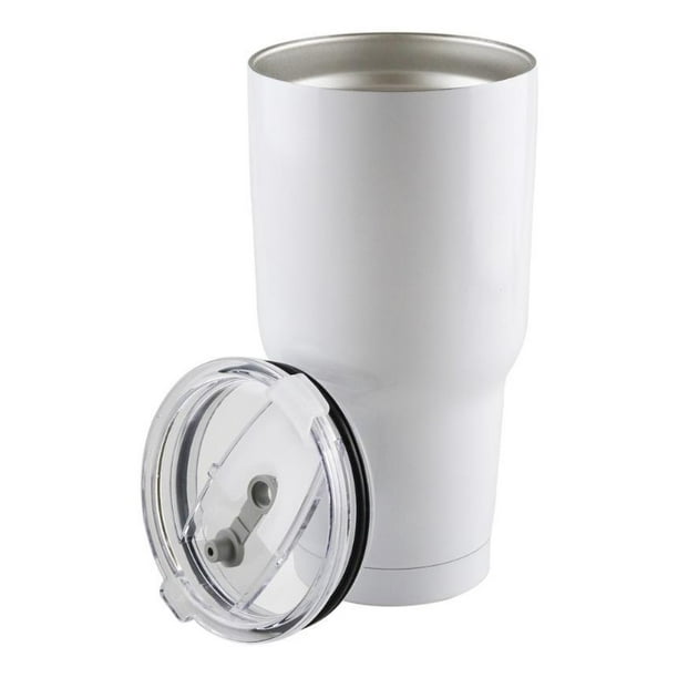 Vaso Termo LIDERT CE-T301 30oz acero inoxidable blanco