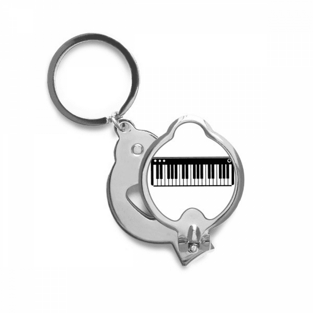 Electric Piano Music Vitality Sounds Finger Nail Clippers Scissor Stainless Steel Cutter