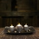 thumbnail image 5 of Candelabro de diseño de ratán, candelabro de resina para fiesta. 3 procesadores, 5 of 8