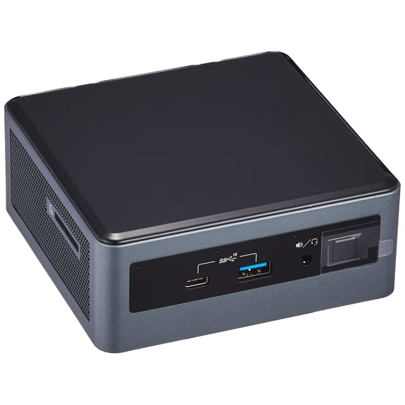 Intel NUC 10 Performance NUC10i5FNHJA Desktop Computer - Core i5 i5-10210U - 8 GB RAM - 16 GB Optane Memory - 1 TB HDD - Mini PC - Windows 10 Home 64-bit - Intel UHD Graphics - Wireless LAN - Bluetoot