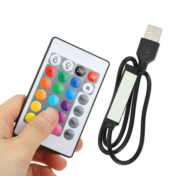 LED Controller,RGB Light Strip Control Box,USB RGB Light Controller With Remote Control For 4 Pin 5V Strip Lights - Walmart.com