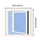 thumbnail image 4 of Mosquito Net Door Window Screen Mesh, Indoor Fly Screen, Blackout Privacy, Easy Install, Foldable Portable, Polyester Material, For Bedroom, 4 of 8