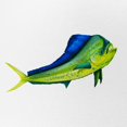 thumbnail image 2 of CafePress - Bull Mahi Mahi - Adjustable Unisex Printed Trucker Hat with Mesh Back, 2 of 8